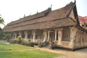 temple Wat Luang -Pakse- Laos